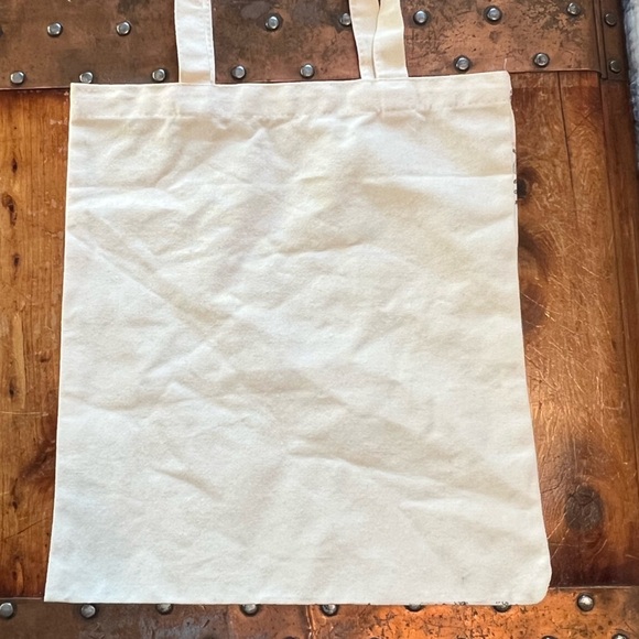 Taylor Swift Themed Tote Bag - Cream ERAS / Lyrics. Song lyric graphics and text - Picture 5 of 5